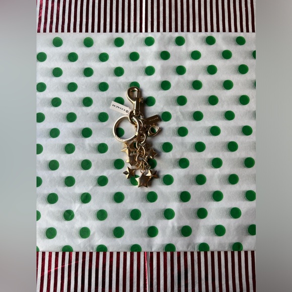 π’ππ’ COACH STAR CLUSTER BAG CHARM π KEYCHAIN π NWT π’ππ’ - Picture 3 of 16